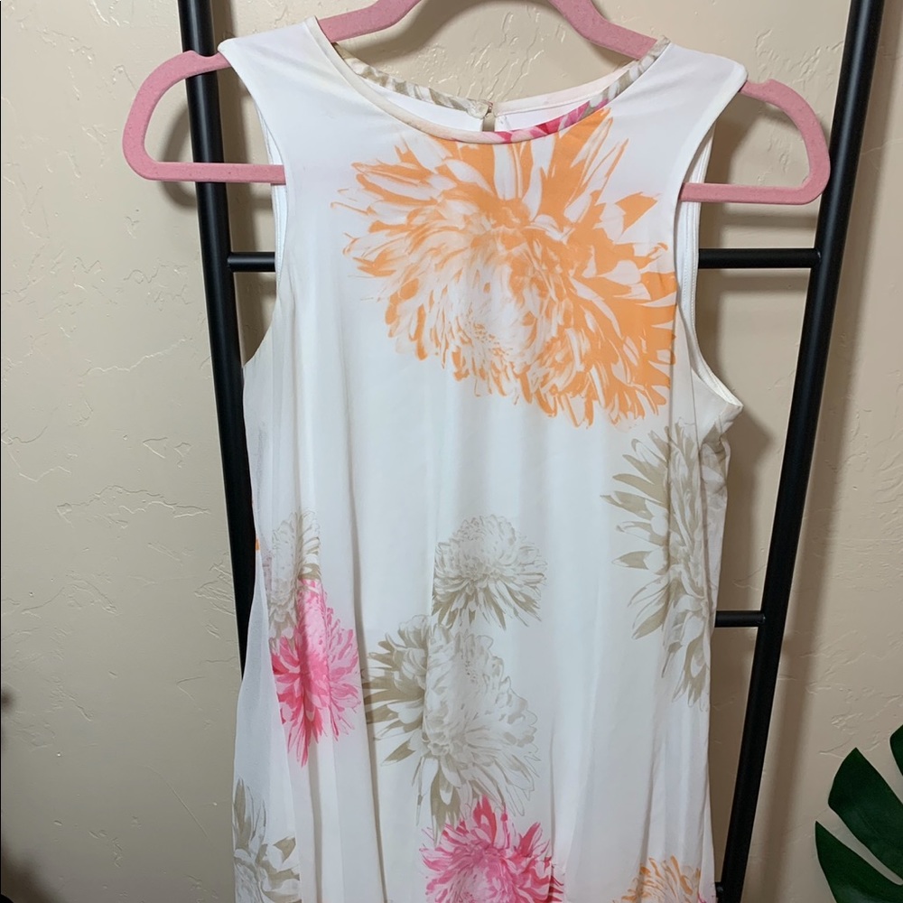 Calvin Klein floral dress